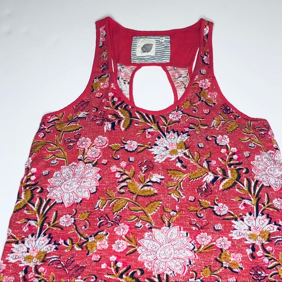 Anthropologie Lilka Floral Print Tank Top - Picture 4 of 5